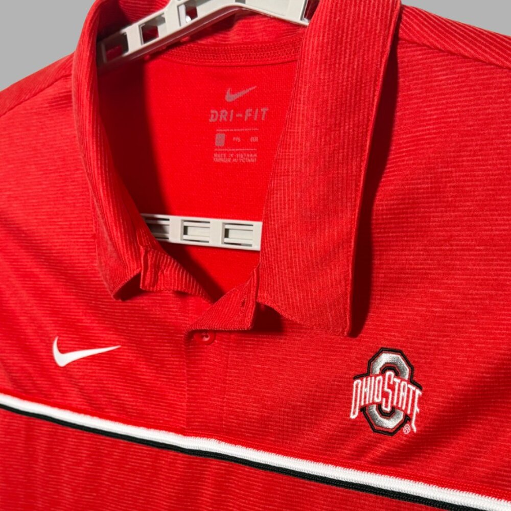 Nike Dri-Fit Ohio State Buckeyes Nike On Field Polo Size XXL